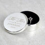 Personalised Mr And Mrs Ring Box, thumbnail 1 of 3