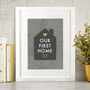 Home Sweet Home Personalised Map Print, thumbnail 8 of 12