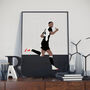 Alexander Isak Newcastle Print, thumbnail 1 of 4