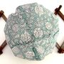 Bath Hat In Aqua Floral Print, thumbnail 1 of 4