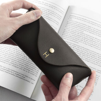 Personalised Leather Origami Glasses Case, 5 of 12