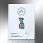 Misogynist Repellent Detergent Shaped Spray, Feminist Enamel Lapel Pin, thumbnail 5 of 9