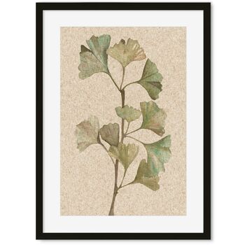 Vintage Botanical Leaf Art Print, 2 of 6