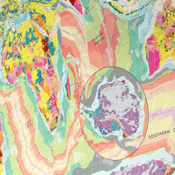 World Geology Map, 11 of 12