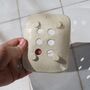Ceramic Soap Dish With Hand Painted Sea Shell Pattern, thumbnail 3 of 3