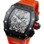 Men's Watch By Thomas And George, Tokyo Orange Edition, thumbnail 2 of 3