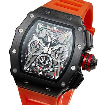 Men's Watch By Thomas And George, Tokyo Orange Edition, 2 of 3