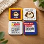 Colin The Caterpillar Birthday Gift Coasters, thumbnail 4 of 7