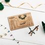 3D Personalised Wooden Reindeer Place Settings, thumbnail 3 of 8