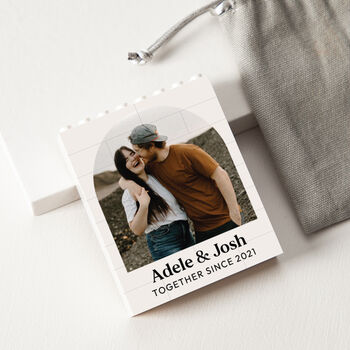 Arch Photo Personalised Building Block Keepsake, 2 of 3