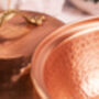 Solid Copper Mixing Bowl With Lid, Two Pieces, thumbnail 6 of 9