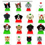 Personalised Dogs In Christmas Jumpers Wrapping Paper, thumbnail 8 of 10