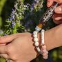 Aromatherapy Essential Oil Diffuser Evil Eye Bracelet, thumbnail 3 of 5