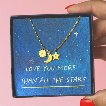 Personalised Celestial Charm Necklace, 2 of 7