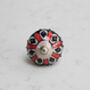 Vintage Style Ceramic Decorative Knobs Red Selection, thumbnail 6 of 10