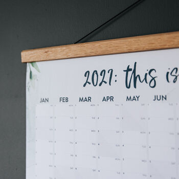 2027 Botanical Wall Planner 'This Is My Year', 6 of 11