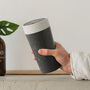 Circular Leakproof And Lockable Reusable Cup 12oz White, thumbnail 3 of 7