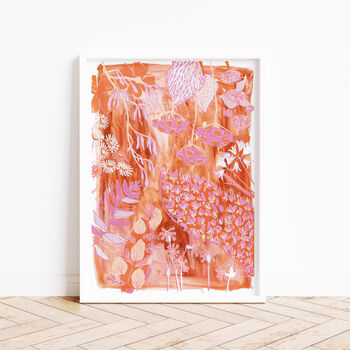 Pink Floral Print Set, 3 of 8