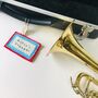 Personalised Luggage Tag, Instrument Case Label, thumbnail 5 of 8
