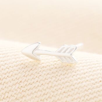 Sterling Silver Arrow Piercing Earring, 2 of 6