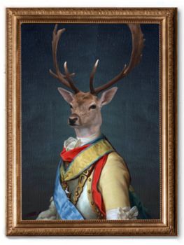 General Stag, Canvas Art, 3 of 5