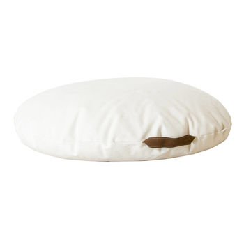 Organic Cotton Bean Bag With Leather Handle, 8 of 9
