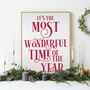 Personalised Christmas Quote Print, thumbnail 1 of 3