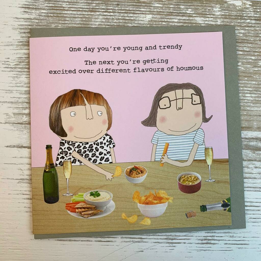 'One Day You're Young And Trendy…' Greetings Card By Nest Gifts