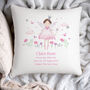 Personalised Fairy Princess Cushion, thumbnail 1 of 4