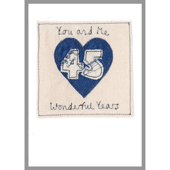 Personalised Wedding Anniversary Card For Him, 2 of 12