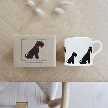 Black Schnauzer Tea Bag Dish, 6 of 12