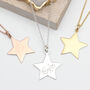 Personalised Sterling Silver Constellation Star Pendant, thumbnail 1 of 4