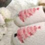 Pink Christmas Tree Slippers, thumbnail 2 of 3