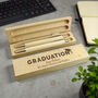 Personalised Graduation Pen And Pencil Set, thumbnail 4 of 5