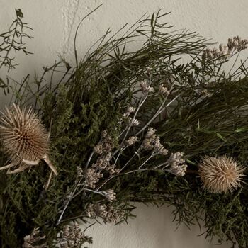 Elowen Moss And Thistle Woodland Wreath, 3 of 6