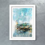 Mevagissey Harbour Poster Print, thumbnail 4 of 4