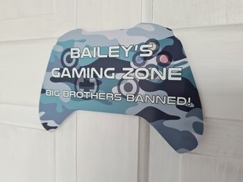 Games Controller Personalised Sign, 4 of 5
