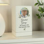 Personalised Photo Upload Small Wooden Urn, thumbnail 3 of 3