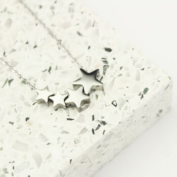 40th Birthday Stars Necklace, A Star For Every Decade, 2 of 7