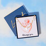Mother Of Pearl Personalised Letter Valentines Necklace, thumbnail 4 of 10