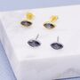 Mystic Topaz Marquise Stud Earrings In Sterling Silver, thumbnail 3 of 10