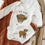 Wee Baby Highland Cow New Baby Gift Set, thumbnail 5 of 7