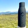 Qi Eco Hydrate Insulated Slim Bottle Charcoal Edition, thumbnail 8 of 10