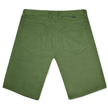 Men's Faro Olive Green Shorts, 3 of 8