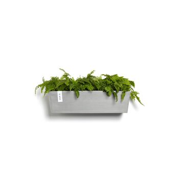 Ecopots Manhattan Large Wall Pot From Recycled Plastic, 4 of 9