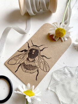 Bumblebee Fluffy Bee Stamp, 5 of 12