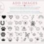Gold Daisy Pet ID Tag, Gold, Silver Or Rose Gold, thumbnail 2 of 4