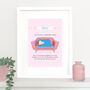 Personalised Blanket Art Print, thumbnail 1 of 2