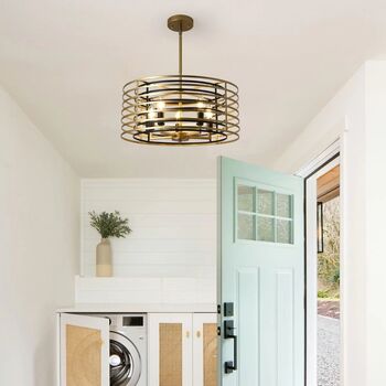 Five Light 50cm Dimmable Oversize Design Adjustable, 4 of 11
