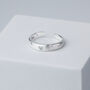 Sterling Silver Heart Cutout Adjustable Ring, thumbnail 1 of 6